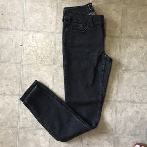 Skinny grey women jeans